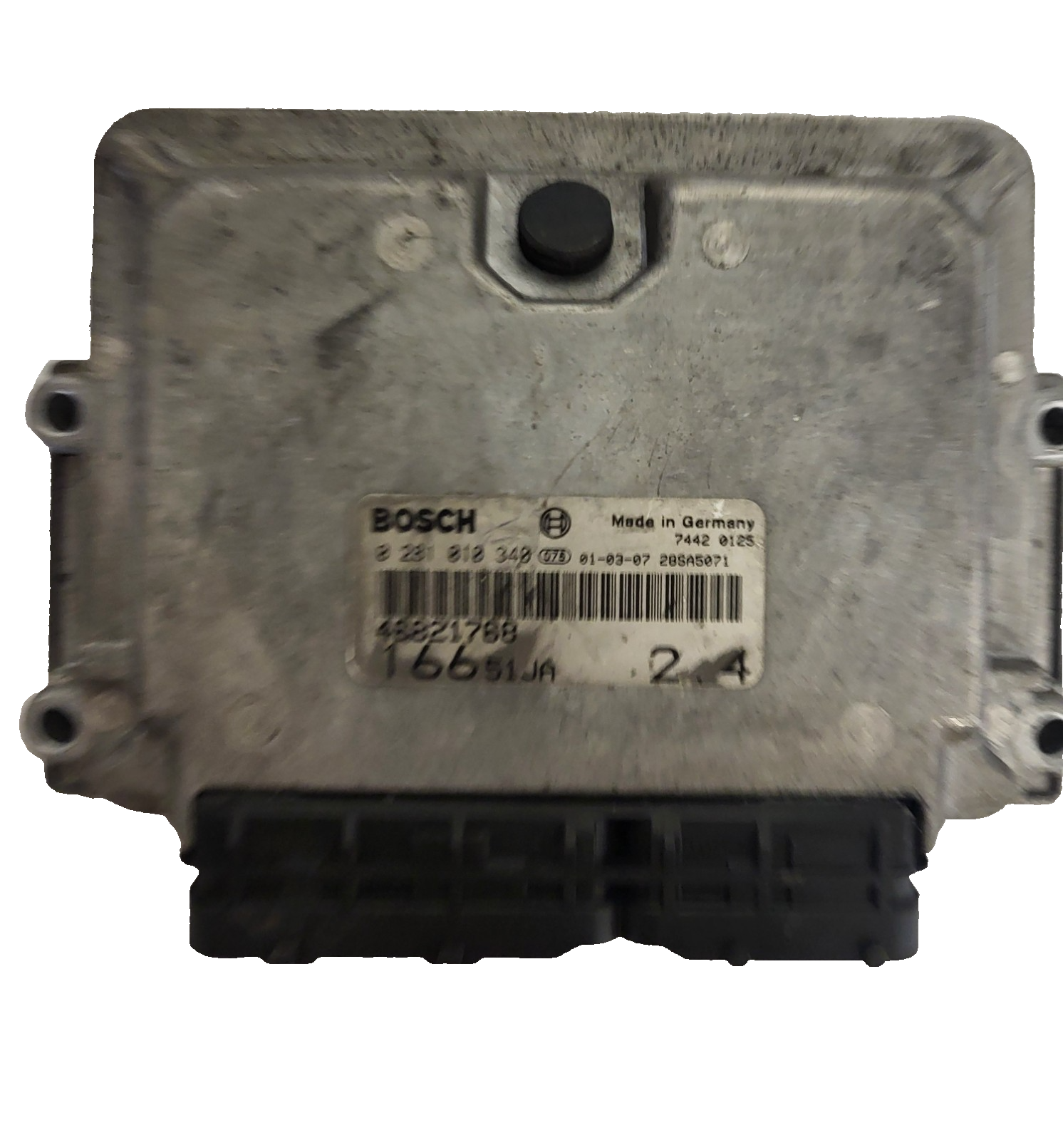 ALFA ROMEO 166 ECU / 0281010340 / 46821768 / BOSCH