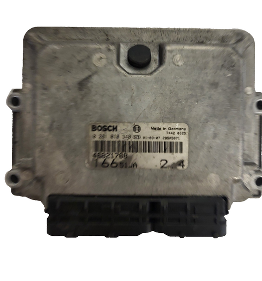 ALFA ROMEO 166 ECU / 0281010340 / 46821768 / BOSCH