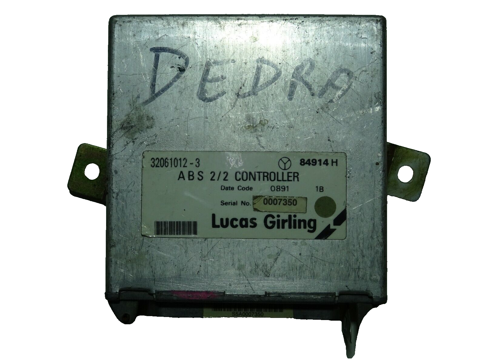 FIAT LANCIA ALFA ROMEO ECU / 32061012-3 / 84914H / ABS CONTROLLER