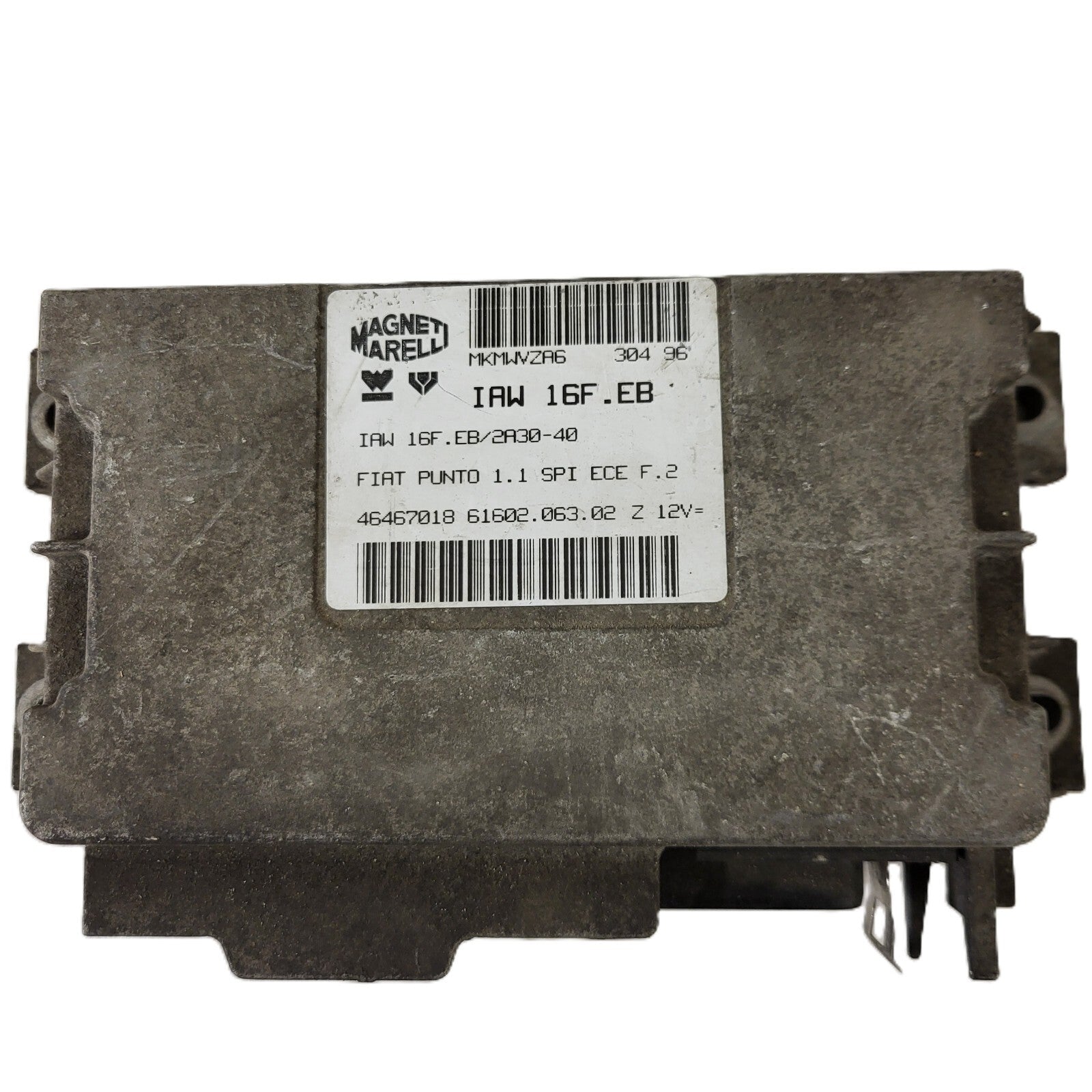 Fiat Punto 1.1 ECU / 46467018 / IAW 16F.EB / 61602.063.02 / MAGNETI MARELLI
