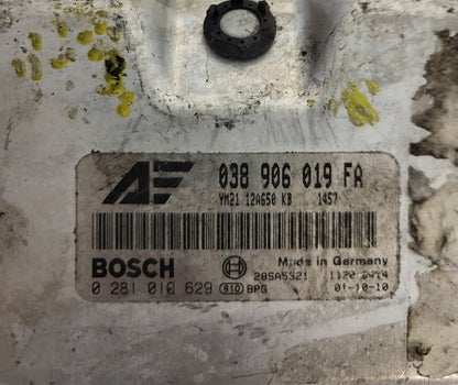 FORD GALAXY ECU / 038906019FA / 0281010629 / EDC15P+ / BOSCH