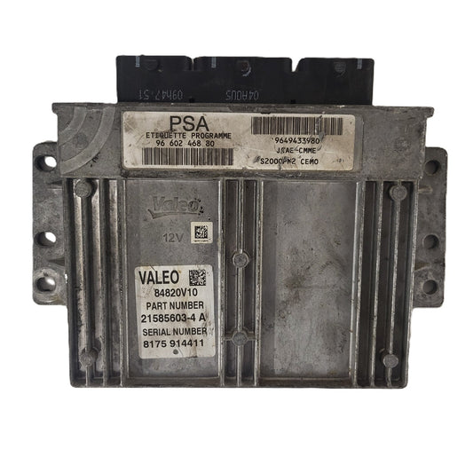 Peugeot 1007 ECU / 9660246880 / 9649433980 / 21585603-4 / 21585603-4A JCAE-CMME-