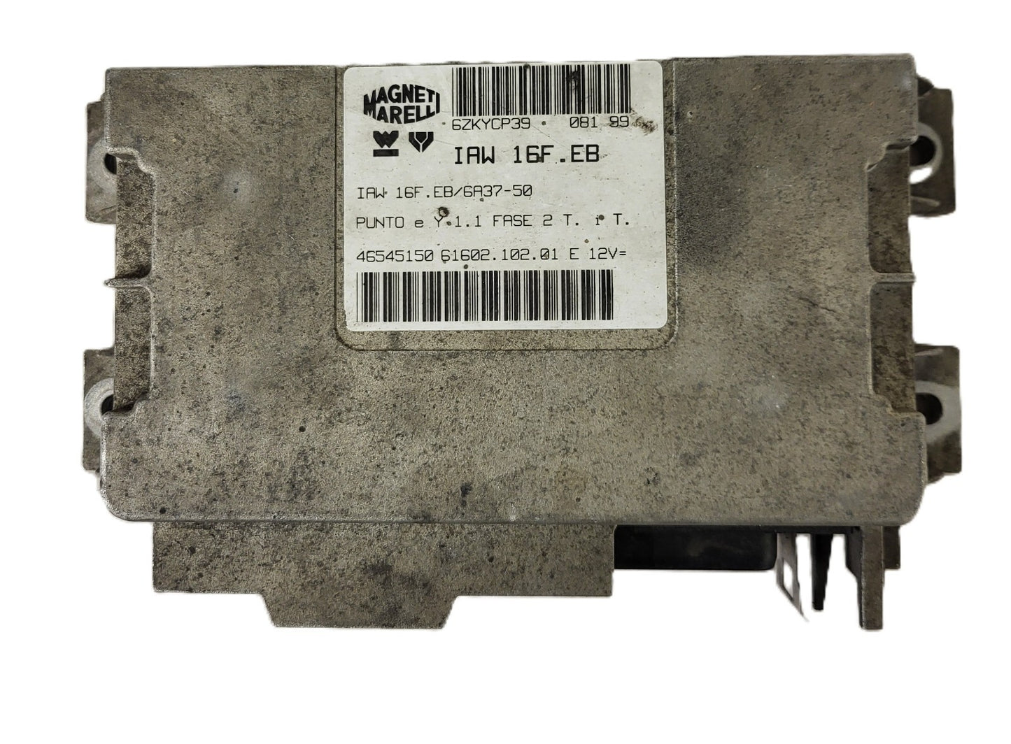 FIAT PUNTO LANCIA Y ECU / IAW 16F.EB / 46545150 / 61602.102.01 / MAGNETI MARELLI