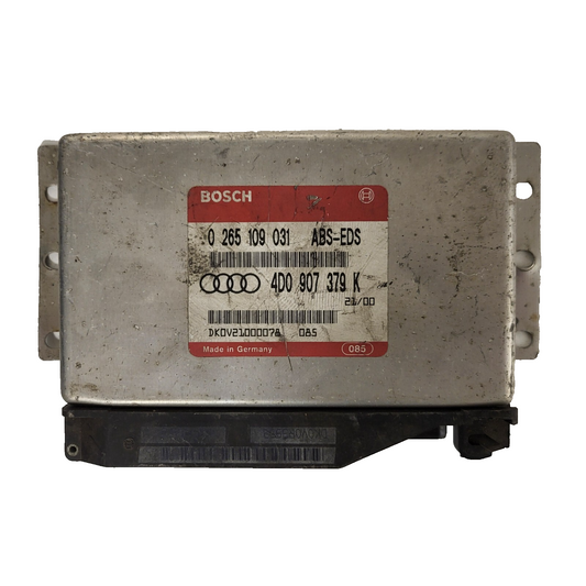 Audi A4 A6 A8 ABS ECU / 0265109031 / 4D0907379K / BOSCH
