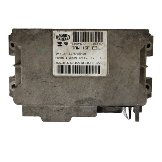Fiat Punto 1.2 ECU / 46524186 / IAW 16F.E3 / 61602.106.00 / MAGNETI MARELLI