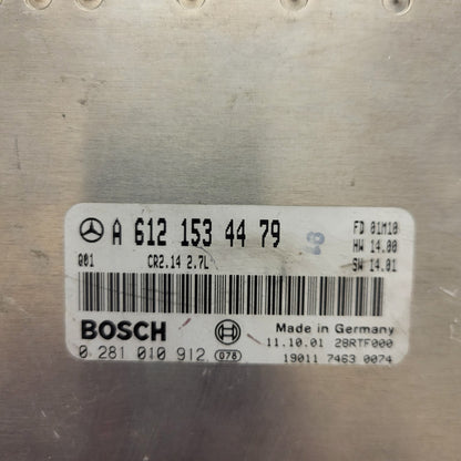 MERCEDES ECU /  A6121534479 / 0281010912 / CR2.14 / BOSCH