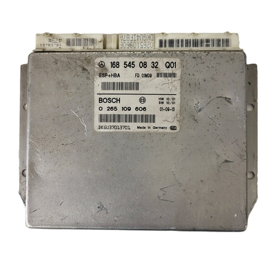 Mercedes W168 A-Class ECU / 1685450832 / 0265109606 / BOSCH