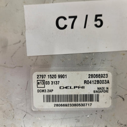 TATA INDICA ECU / 28066923 / 279715209901 / R0412B003A / DCM.2AP / DELPHI