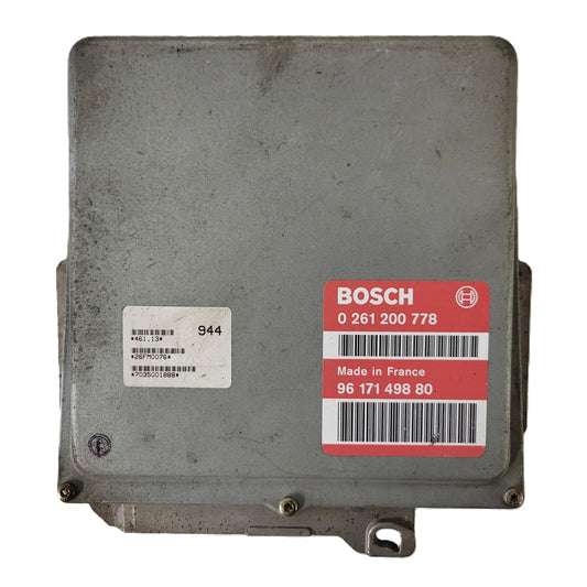 Citroen Peugeot ECU / 0261200778 / 9617149880 / BOSCH 