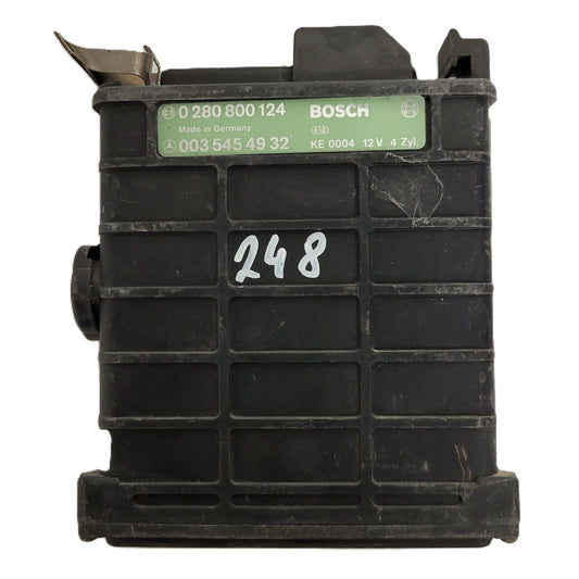 Mercedes Benz W201 W204 ECU / 0280800124 / 0035454932 / BOSCH