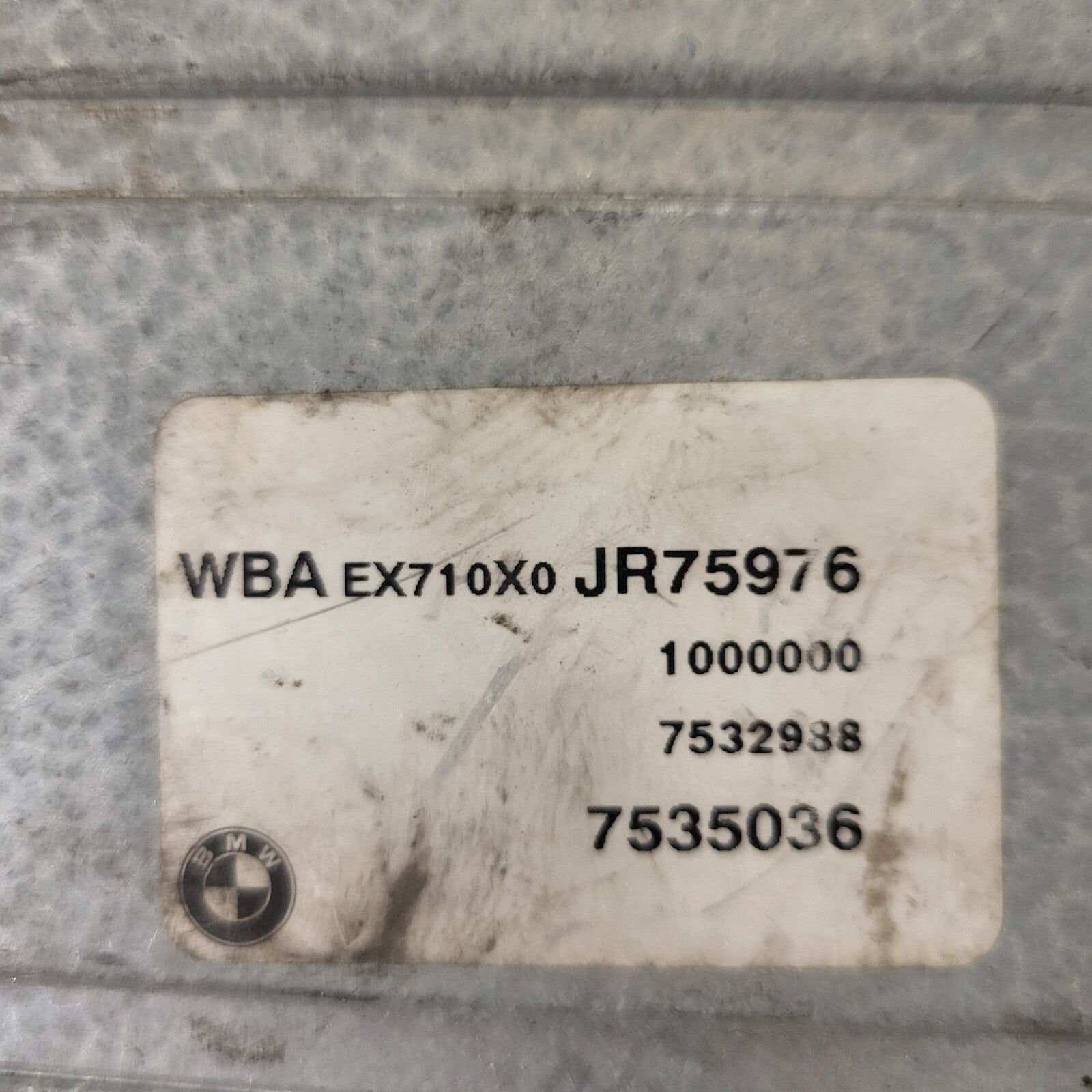 BMW ECU MODULE / 7532988 / 7535036 / 96025744 / 5WK33503AU / SIEMENS
