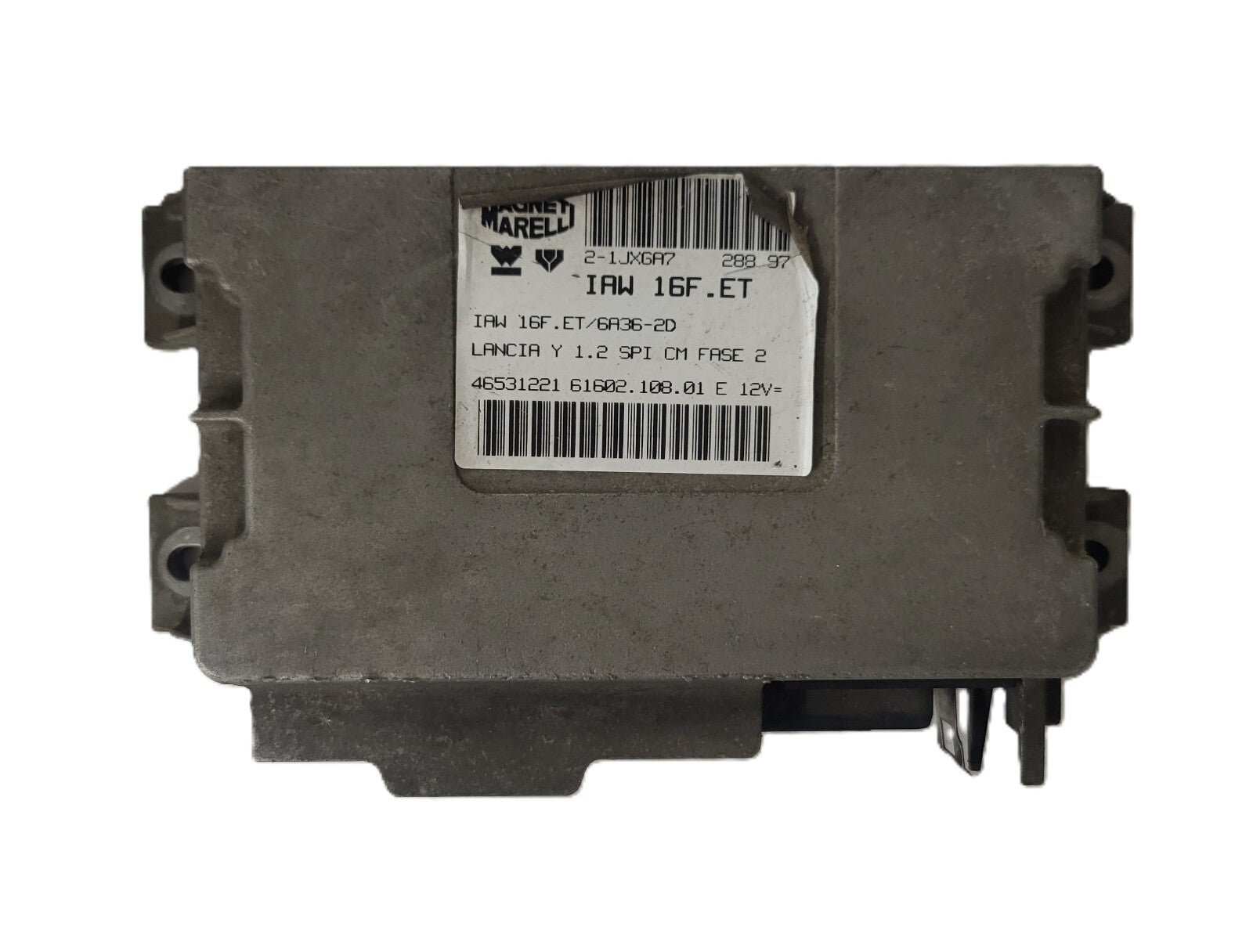 LANCIA Y 1.2 ECU / IAW 16F.ET / 46531221 / 61602.108.01 MAGNETI MARELLI