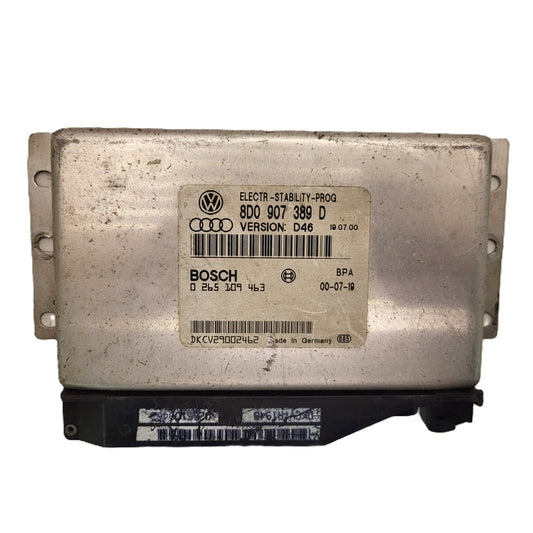 Audi VW ECU / 8D0907389D / 0265109463 / D46 / BOSCH