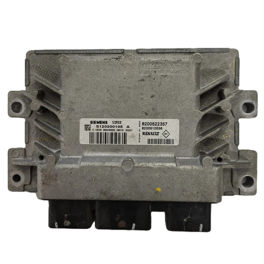 Renault Clio 3 ECU / S120200105A / 8200522357 / 8200510536 / SIM32 / S120200105