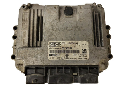 FORD FUSOIN FIESTA ECU / 0281011612 / 6S61-12A650-VA / 6S6112A650VA / 5DSA BOSCH