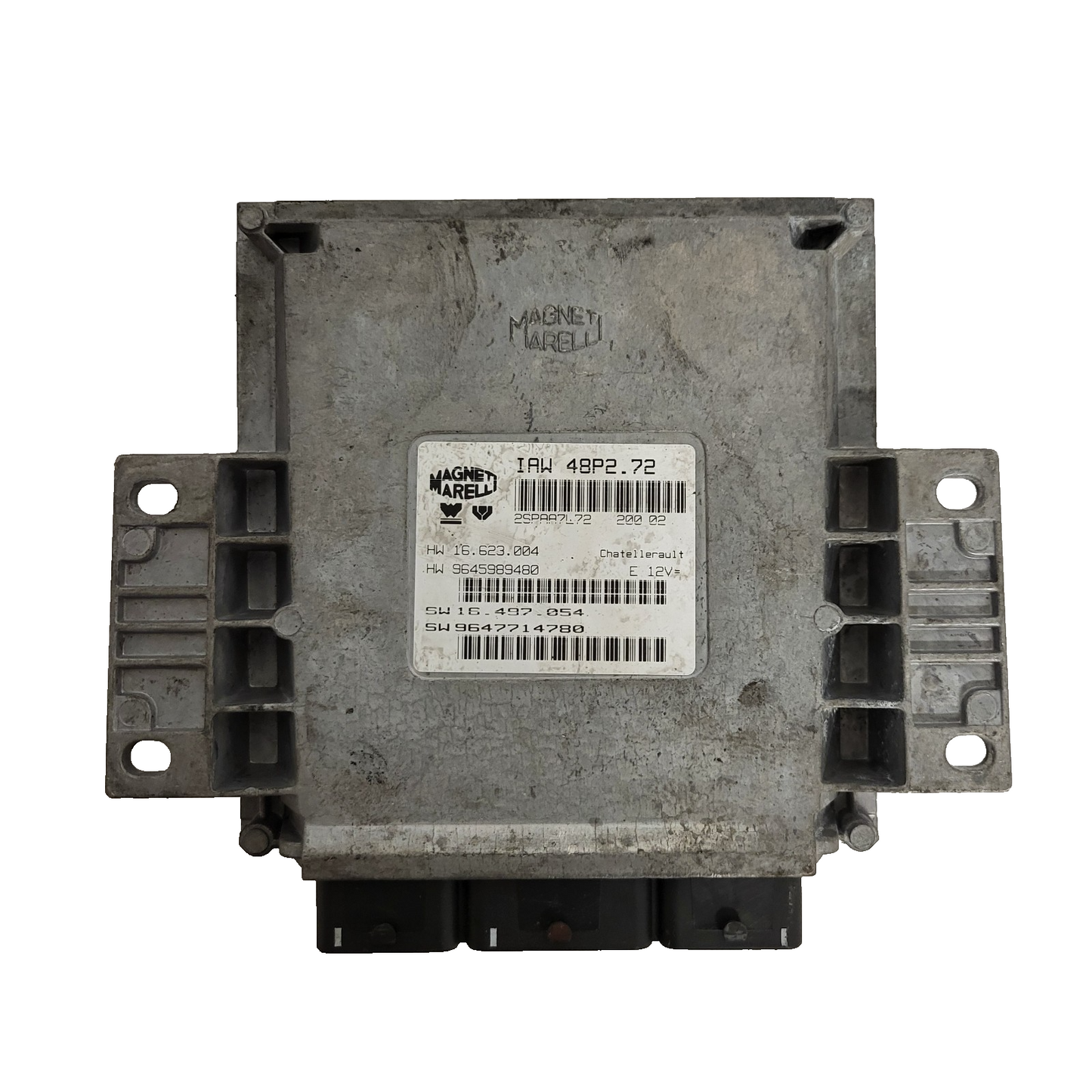 PEUGEOT CITROEN ECU / IAW 48P2.72 / SW 9647714780 / HW 9645989480