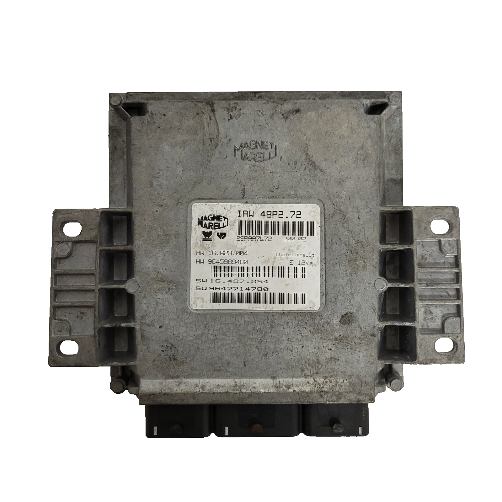 PEUGEOT CITROEN ECU / IAW 48P2.72 / SW 9647714780 / HW 9645989480