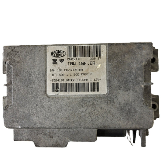 FIAT 500 1.1 ECU / IAW 16F.ER / 46524181 / 61602.110.00 / MAGNETI MARELLI