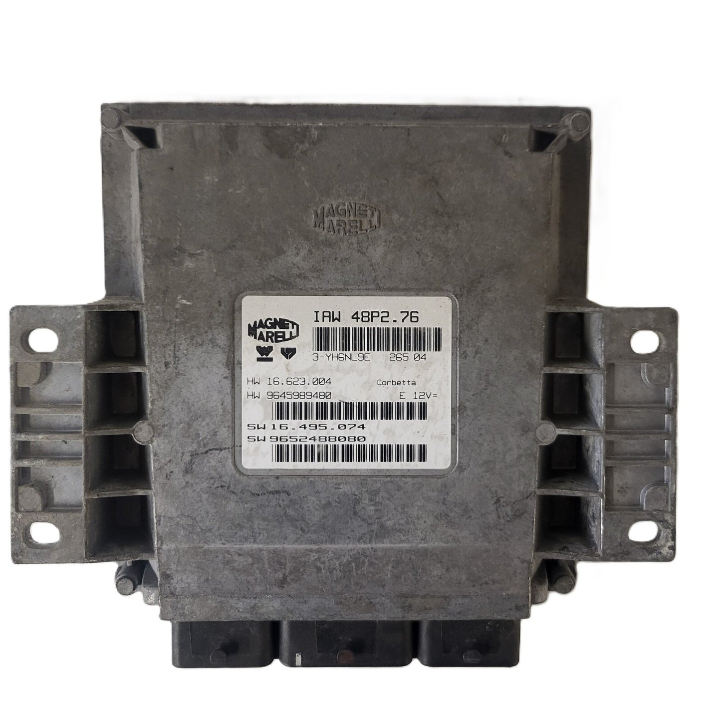 Peugeot Citroen ECU / IAW 48P2.76 / HW 9645989480 / SW 9652488080-