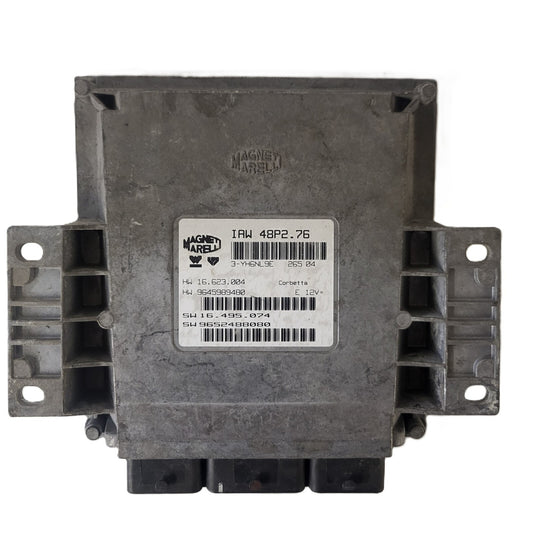 Peugeot Citroen ECU / IAW 48P2.76 / HW 9645989480 / SW 9652488080-