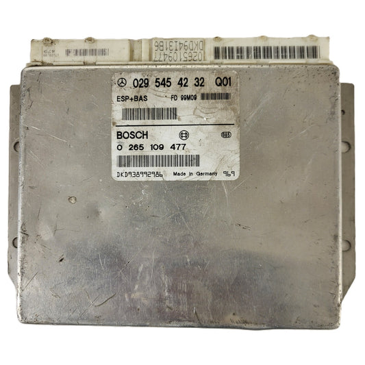 Mercedes A-Class W168 ESP ECU / 0295454232 Q02 / 0265109477 / BOSCH 