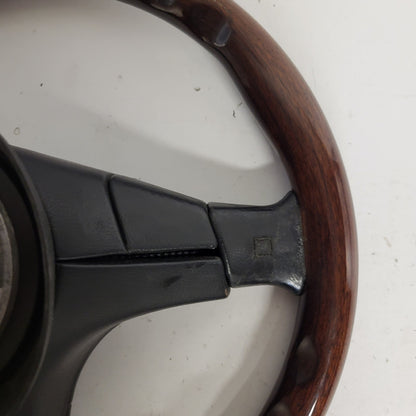 MOMO CLASSIC WOODEN STEERING WHEEL FOR OLD FIATS / PUNTO UNO BARCHETTA ETC EPOCA