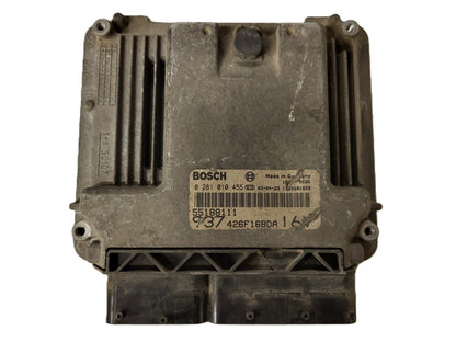 ALFA ROMEO 147 ECU / 0281010455 / 55188111 / BOSCH