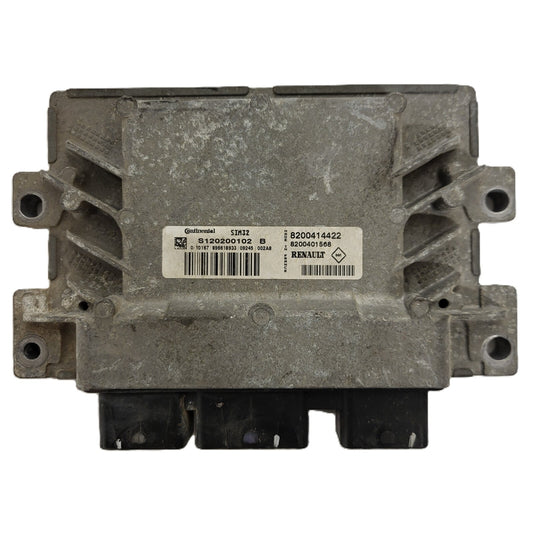 RENAULT MODUS ECU / S120200102 / S120200102B / SIM 32 / 8200414422 / 8200401568 