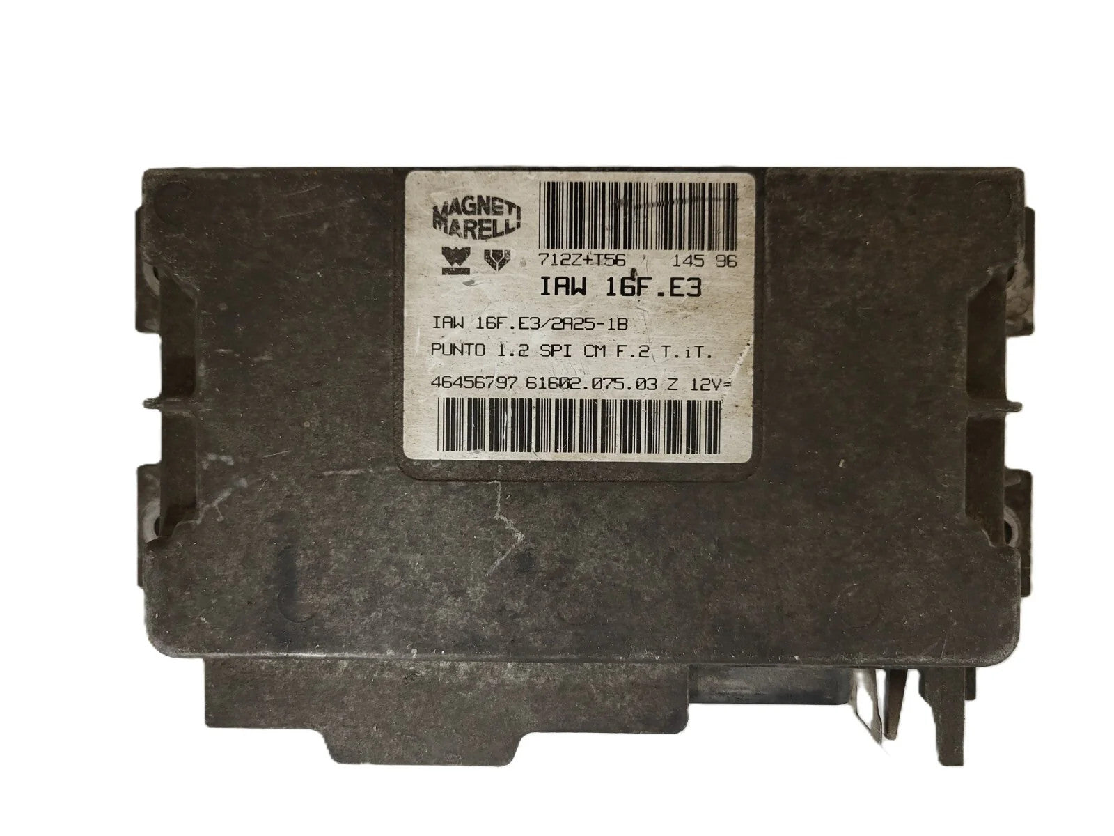 Fiat Punto 1.2 ECU / 46456797 / IAW 16F.E3 / 61602.075.03 / MAGNETI MARELLI