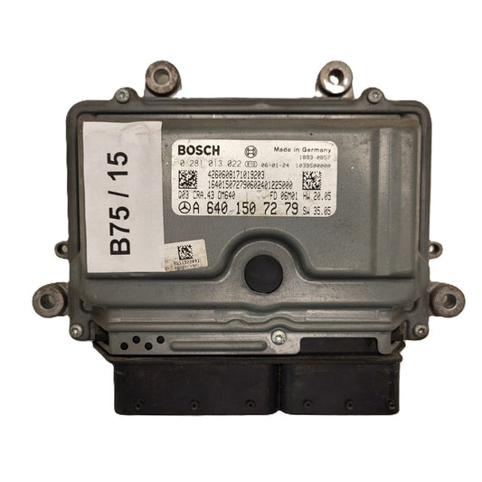 Mercedes a W169 ECU / 0281013022 / A6401507279 / CRA.43 / BOSCH