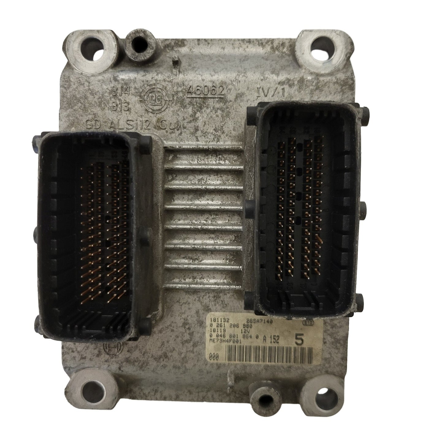 FIAT PUNTO ECU / 0261206980 / 00468019640 / ME73H4F001 / BOSCH