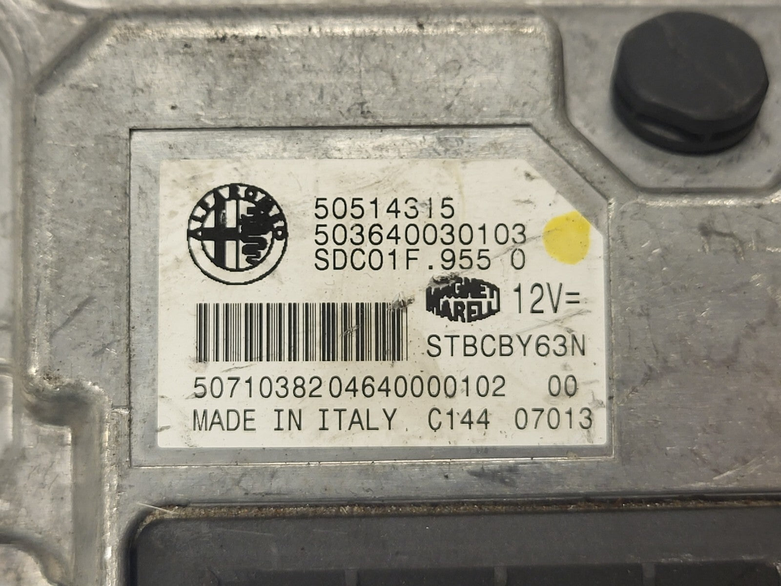 ALFA ROMEO MITO ECU / 50514315 / SDC01F.955  / MAGNETI MARELLI