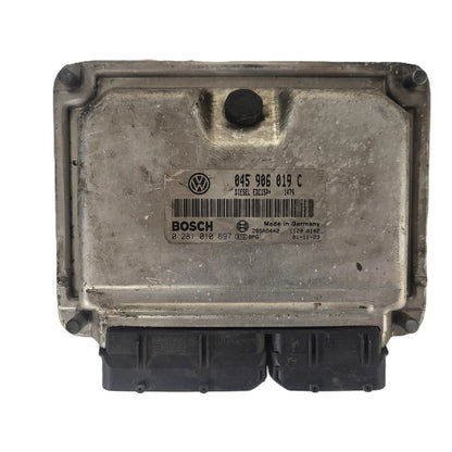 VW VAG POLO GOLF ECU / 045906019C / 0281010697 / EDC15P+ / BOSCH