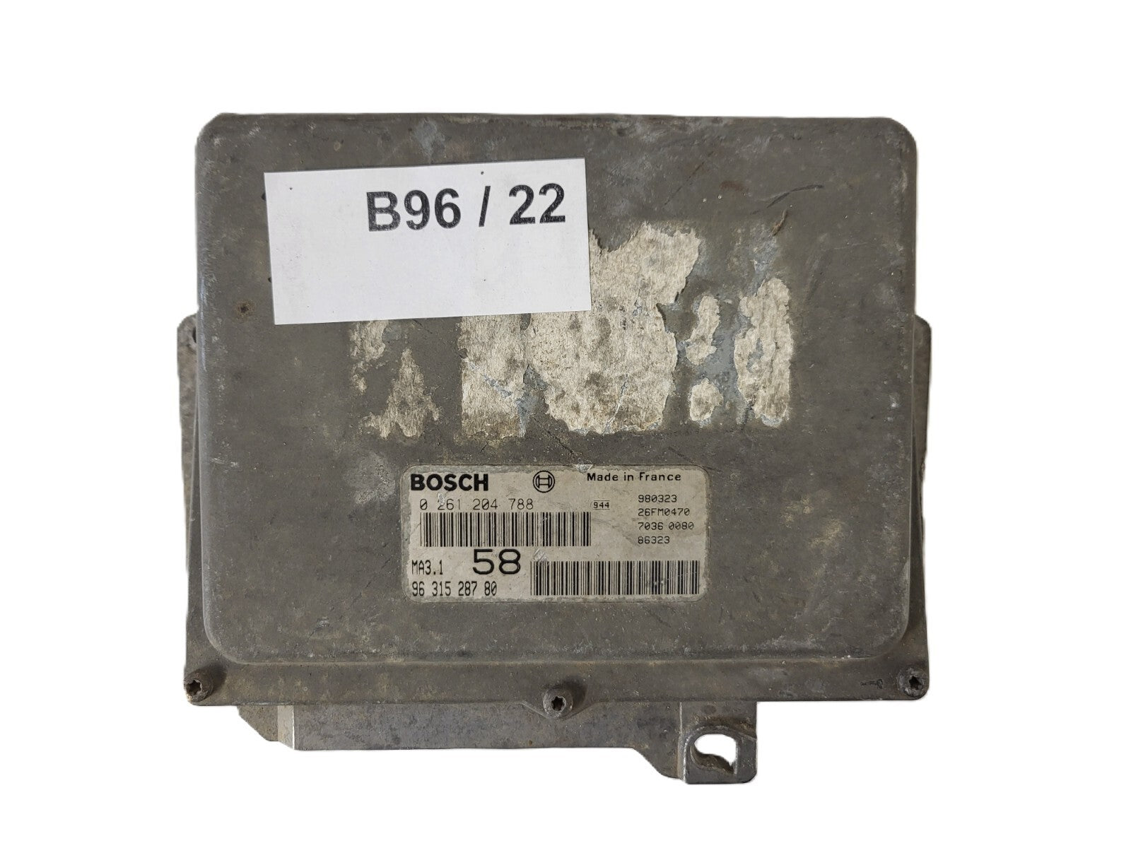 Peugeot Citroen ECU / 0261204788 / 9631528780 / BOSCH