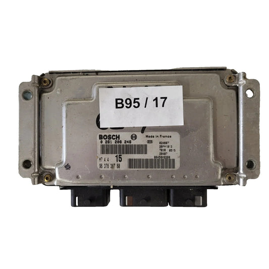 Peugeot Citroen ECU / 0261206246 / M7.4.4 / 9637838780 / BOSCH