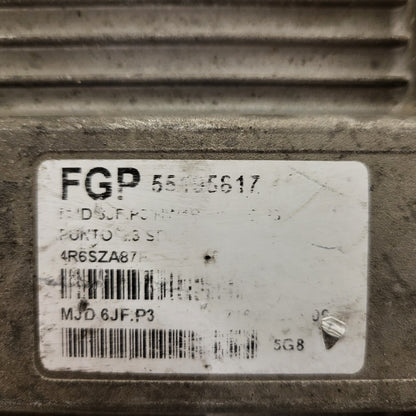 FIAT PUNTO ECU / MJD 6JF.P3 / 55195817 / HW1BM / 71600.053.00 / MAGNETI MARELLI