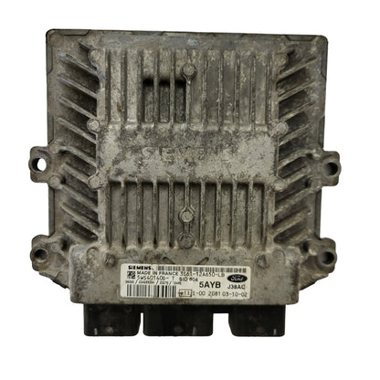 FORD FIESTA ECU / 3S61-12A650-LB / 5WS4014D-T / 5AYB / J38AC / SIEMENS