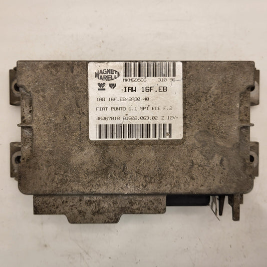 Fiat Punto 1.1 ECU / 46467018 / IAW16F.EB / 61602.063.02 / MAGNETI MARELLI