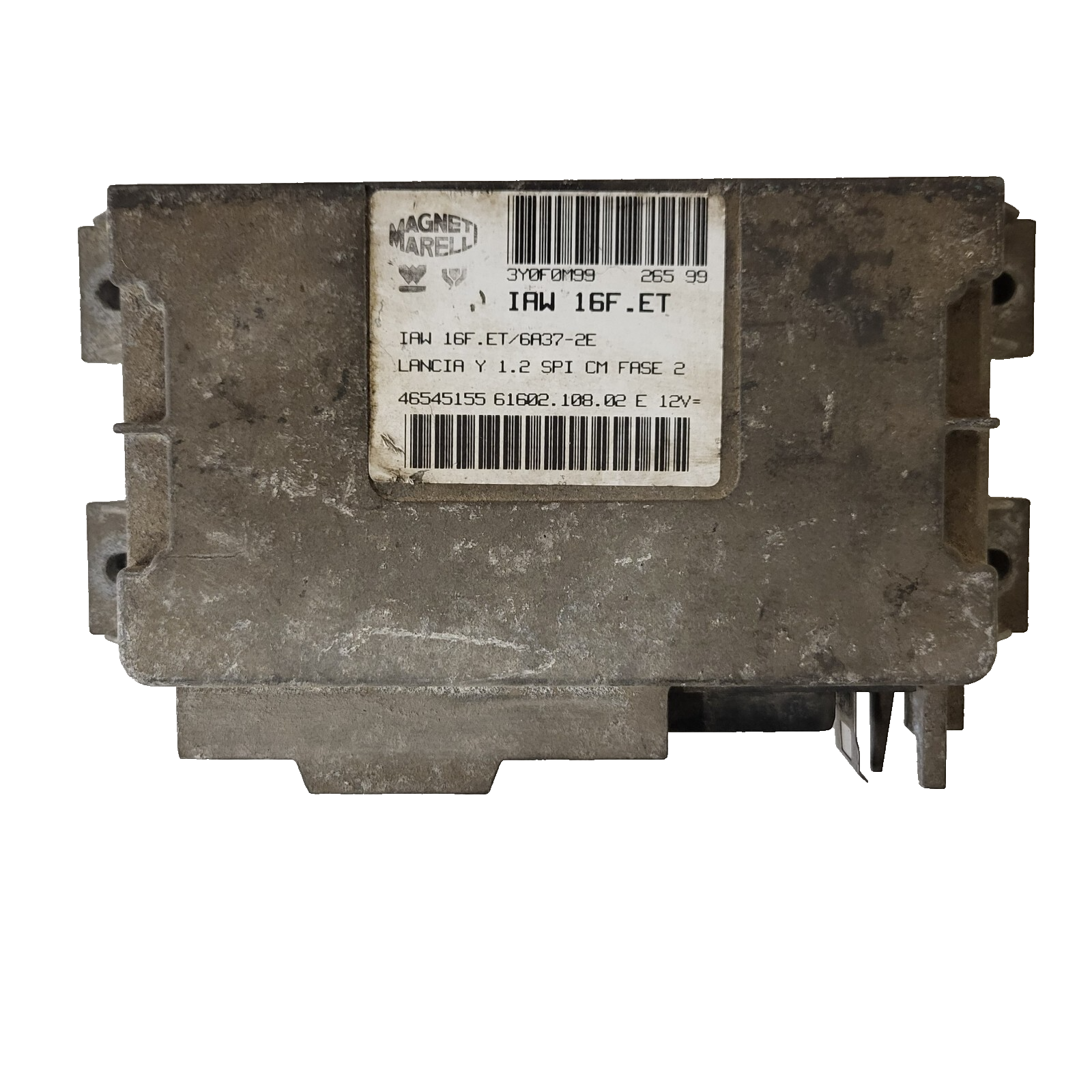 LANCIA Y 1.2 ECU / IAW 16F.ET / 46545155 /61602.108.02 / MAGNETI MARELLI