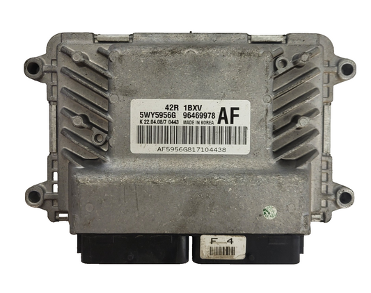 CHEVROLET AVEO ECU / 5WY5956G / 96469978 / 1BXV