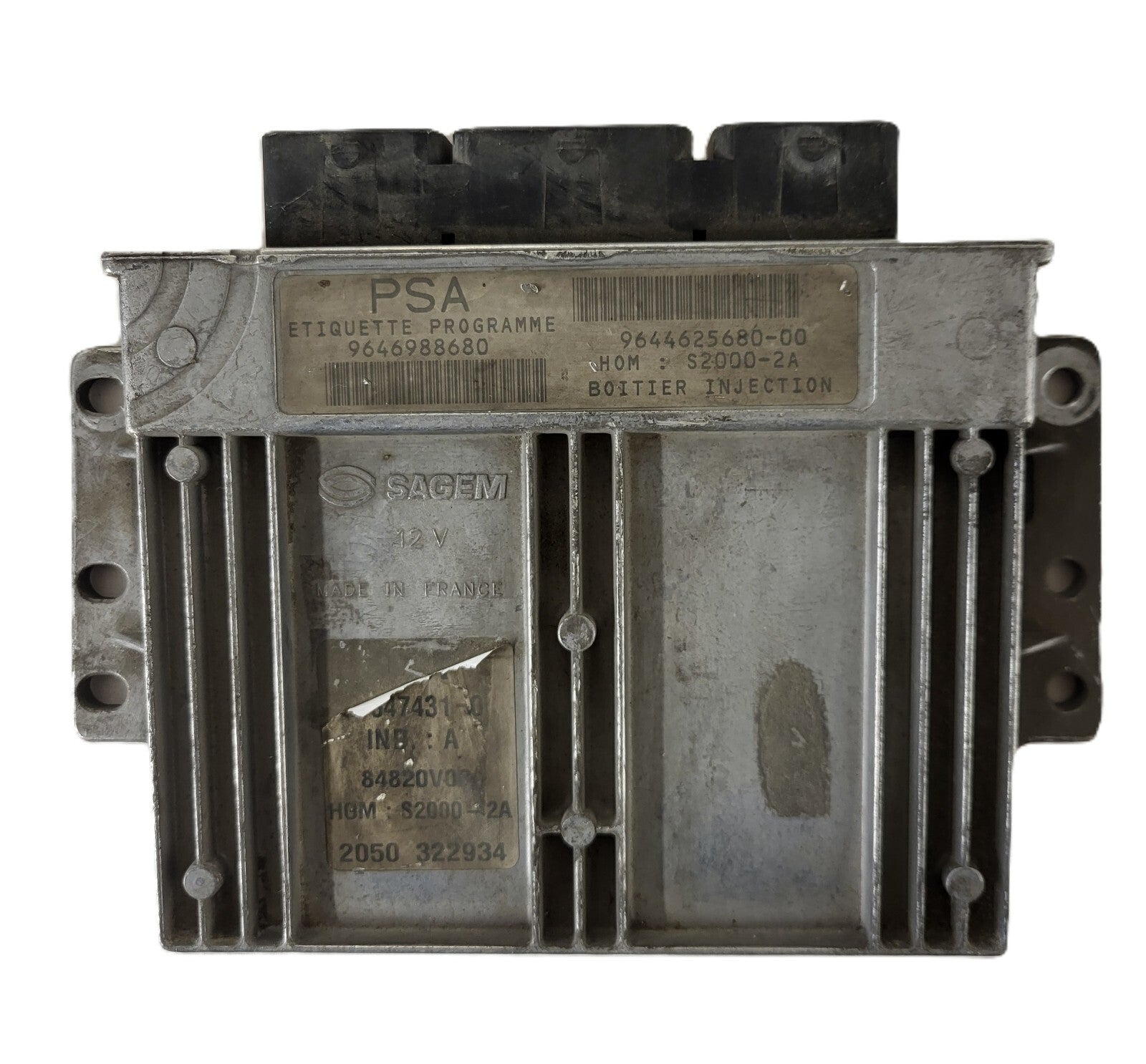 Peugeot Citroen ECU / 9646988680 / 9644625680-00 / 21647431-0 / SAGEM