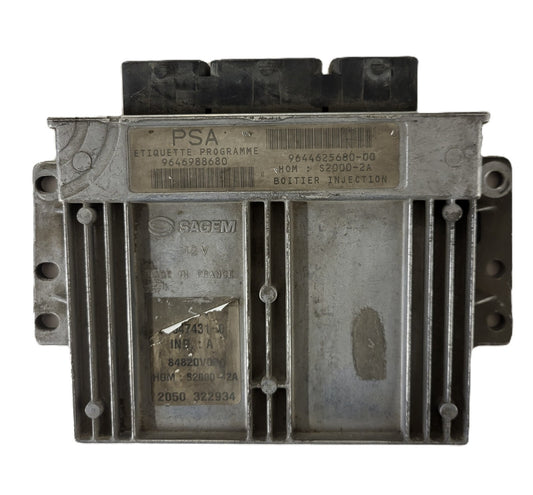 Peugeot Citroen ECU / 9646988680 / 9644625680-00 / 21647431-0 / SAGEM