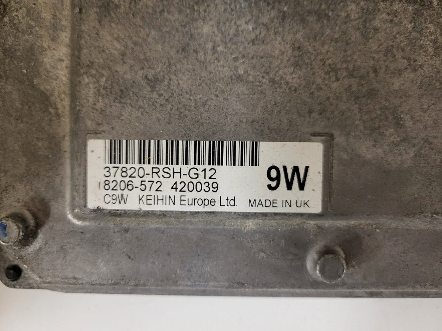 Honda Civic ECU / 37820-RSH-G12 / 8206-572 / KEIHIN