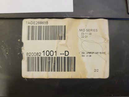 RENAULT CLIO 3 DCI DIESEL QUADRO STRUMENTI CONTACHILOMETRI 8200821001