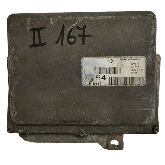 Peugeot 106 Citroen Saxo 1.1 ECU / 0261203736 / 96203998980 / MA3.1 / BOSCH