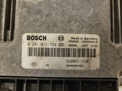 RENAULT ESPACE ECU / 0281011724 / 8200311550 / 8200384493 / BOSCH