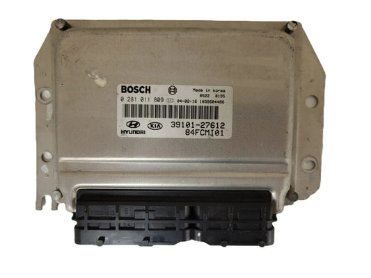 HYUNDAI MATRIX ECU / 0281011809 / 39101-27612 / 54FCMI01 / BOSCH