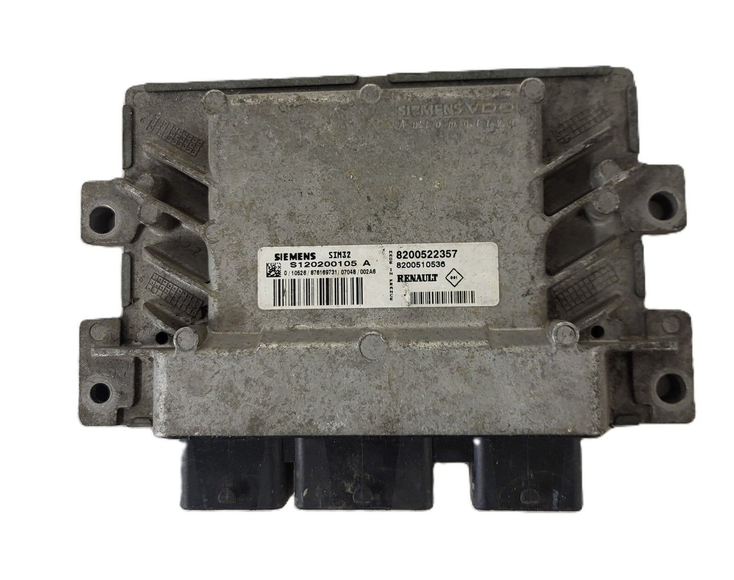 Renault Clio 3 ECU / S120200105A / 8200522357 / 8200510536 / SIM32 / S120200105