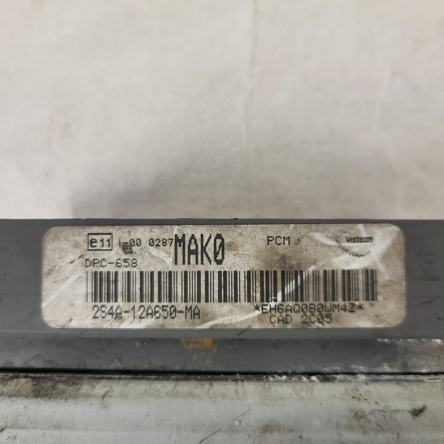 Ford ECU / 2S4A-12A650-MA / 2S4A12A650MA / MAKO / DPC-658 / PCM / VISTEON