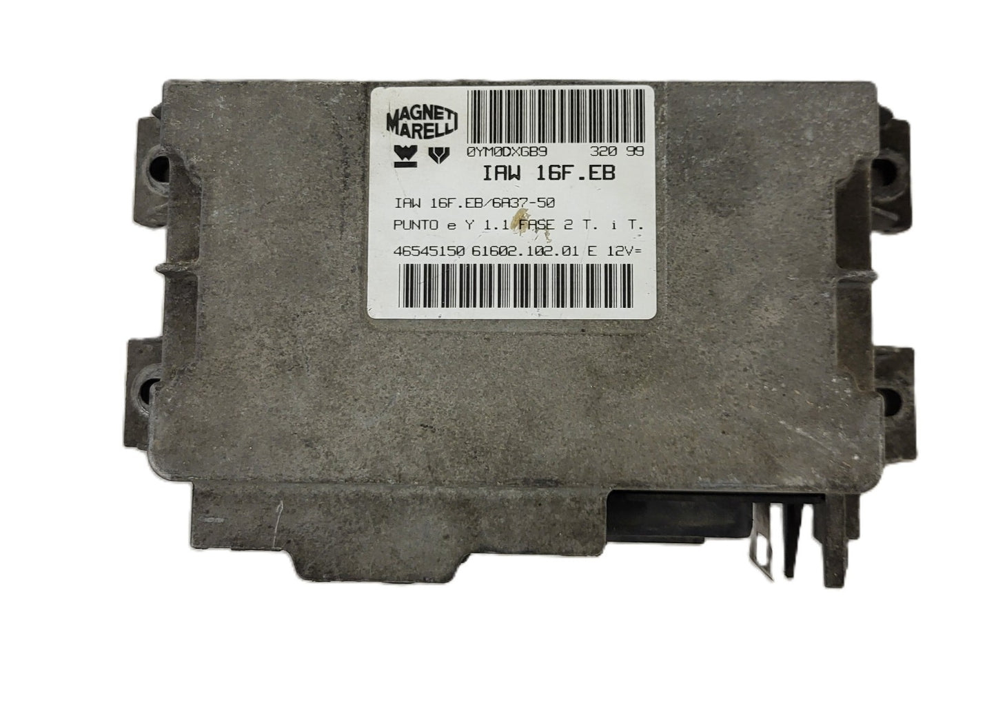 FIAT PUNTO LANCIA Y ECU / IAW 16F.EB / 46545150 / 61602.102.01 / MAGNETI MARELLI